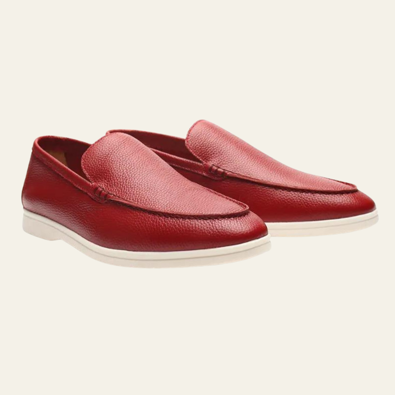 Les mocassins Lisbon en cuir pour yacht