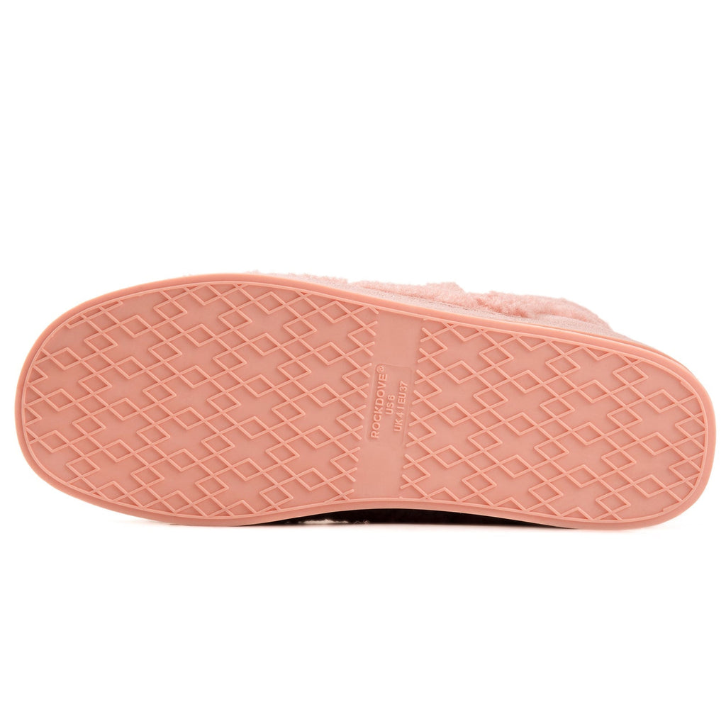 Chaussons montants doublés polaire pour femme, en mousse à mémoire de forme