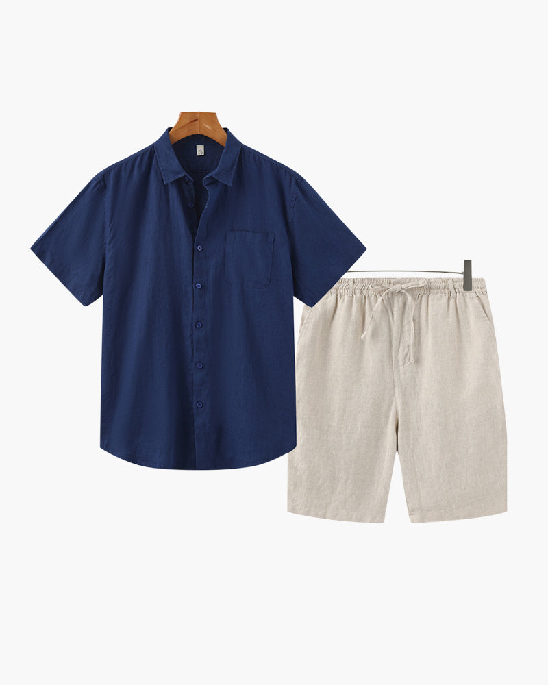Ensemble en lin Old Money (Shorts) VIP