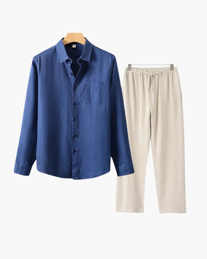 Ensemble lin style "Old Money" (Manches longues) VIP
