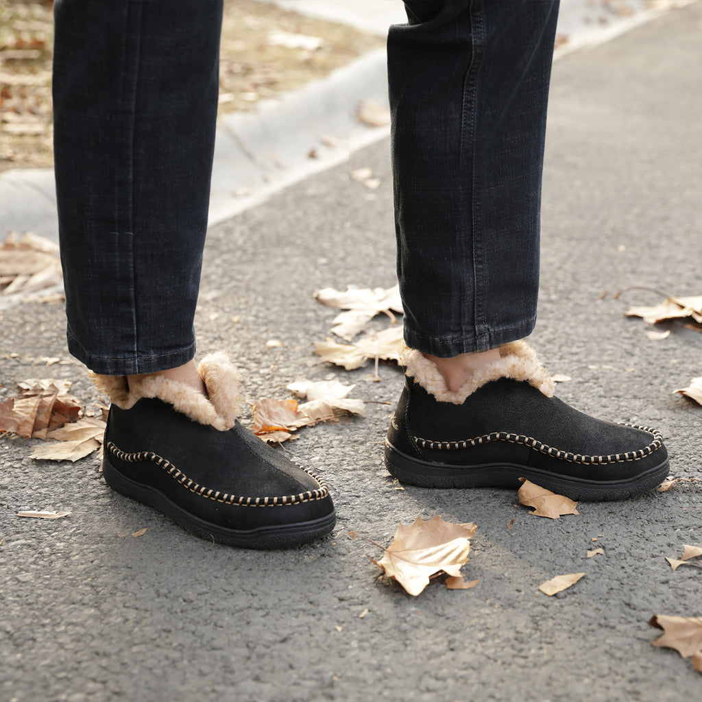 Boots fourrées pour homme Camelback en imitation laine