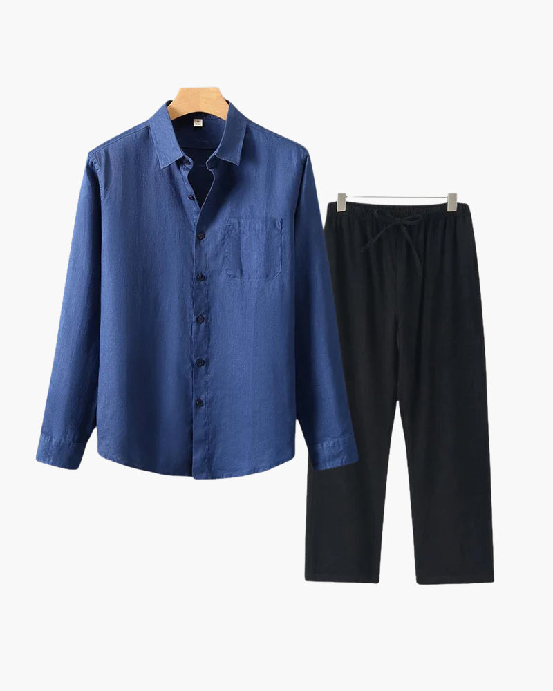 Ensemble lin style "Old Money" (Manches longues) VIP
