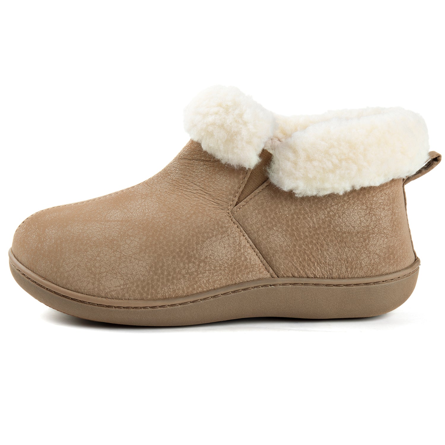 Chaussons bottines en similicuir Sierra RockDove pour femme