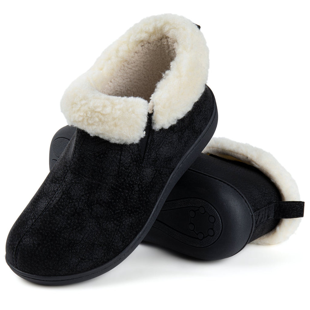 Chaussons bottines en similicuir Sierra RockDove pour femme