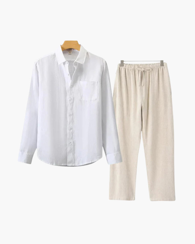 Ensemble lin style "Old Money" (Manches longues) VIP