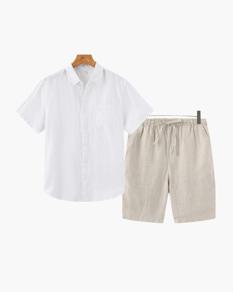 Ensemble en lin Old Money (Shorts) VIP