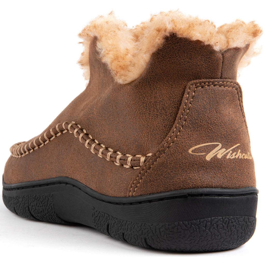 Boots fourrées pour homme Camelback en imitation laine