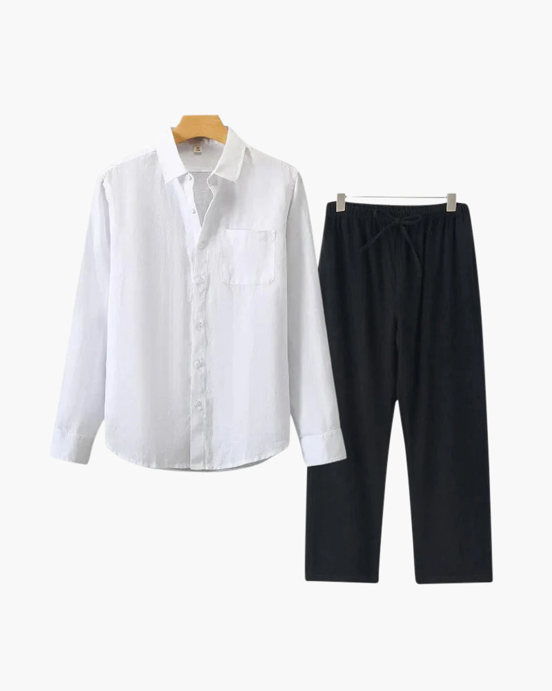 Ensemble lin style "Old Money" (Manches longues) VIP