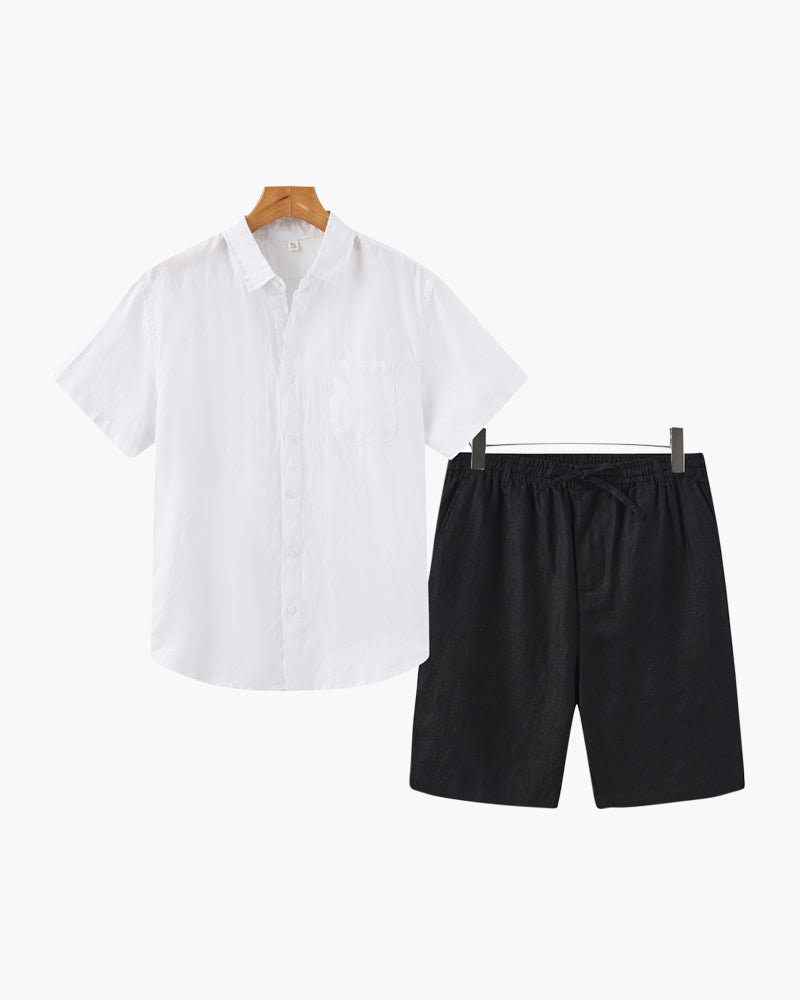 Ensemble en lin Old Money (Shorts) VIP