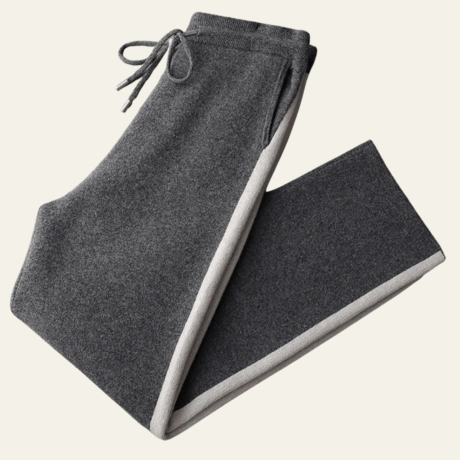 Le pantalon droit rayé en laine mérinos de Marseille