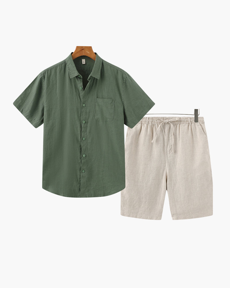 Ensemble en lin Old Money (Shorts) VIP