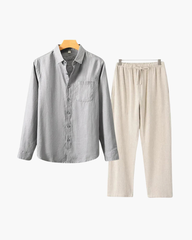 Ensemble lin style "Old Money" (Manches longues) VIP