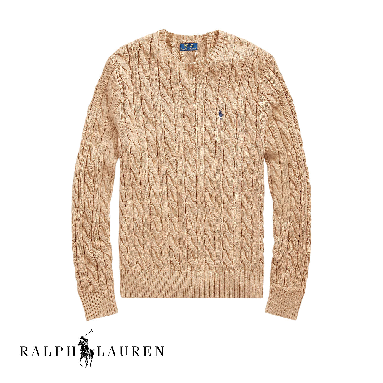 Pull en maille torsadée RL VIP