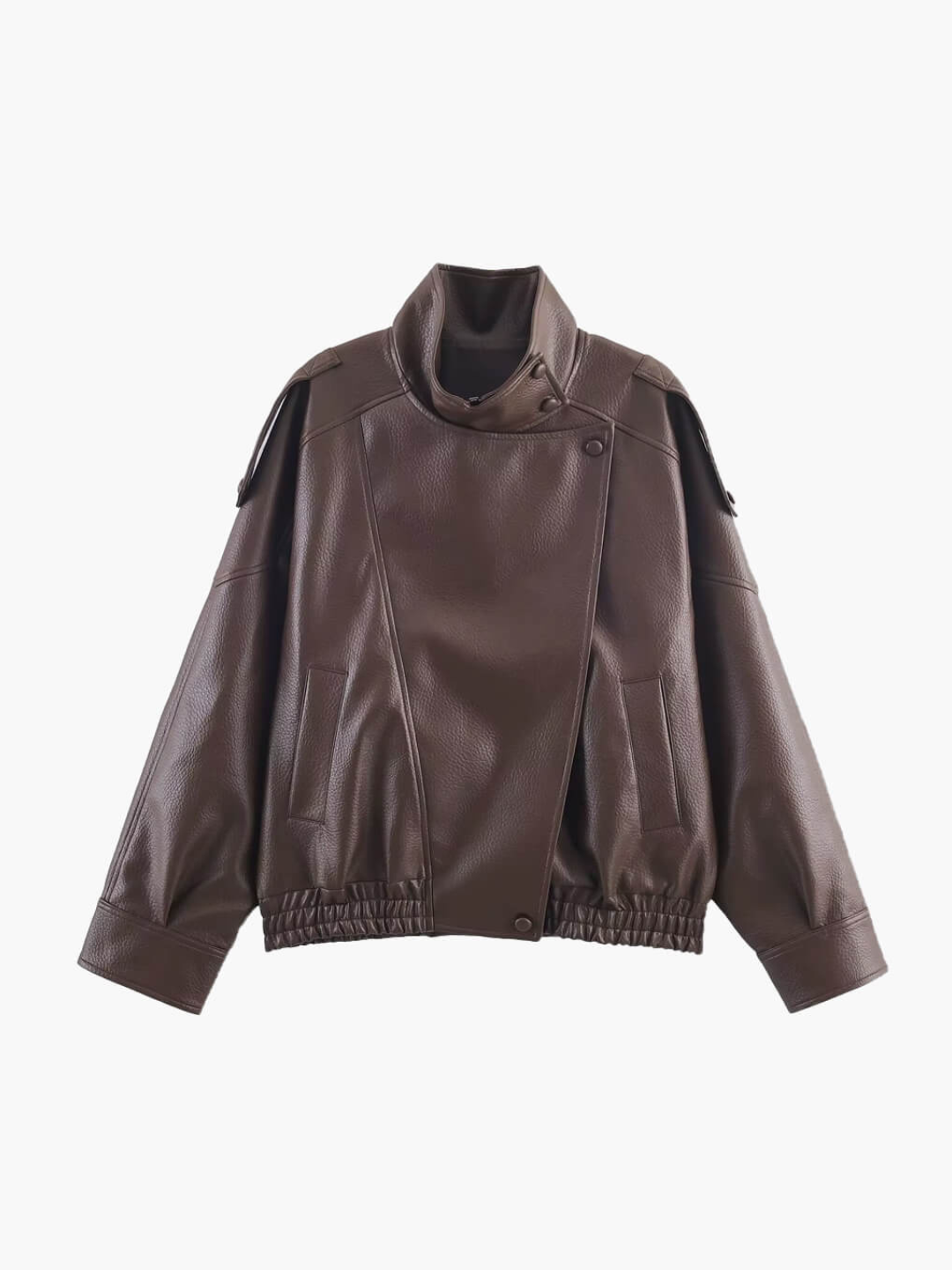 Blouson en simili cuir