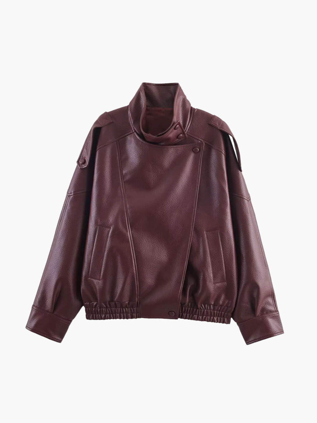 Blouson en simili cuir