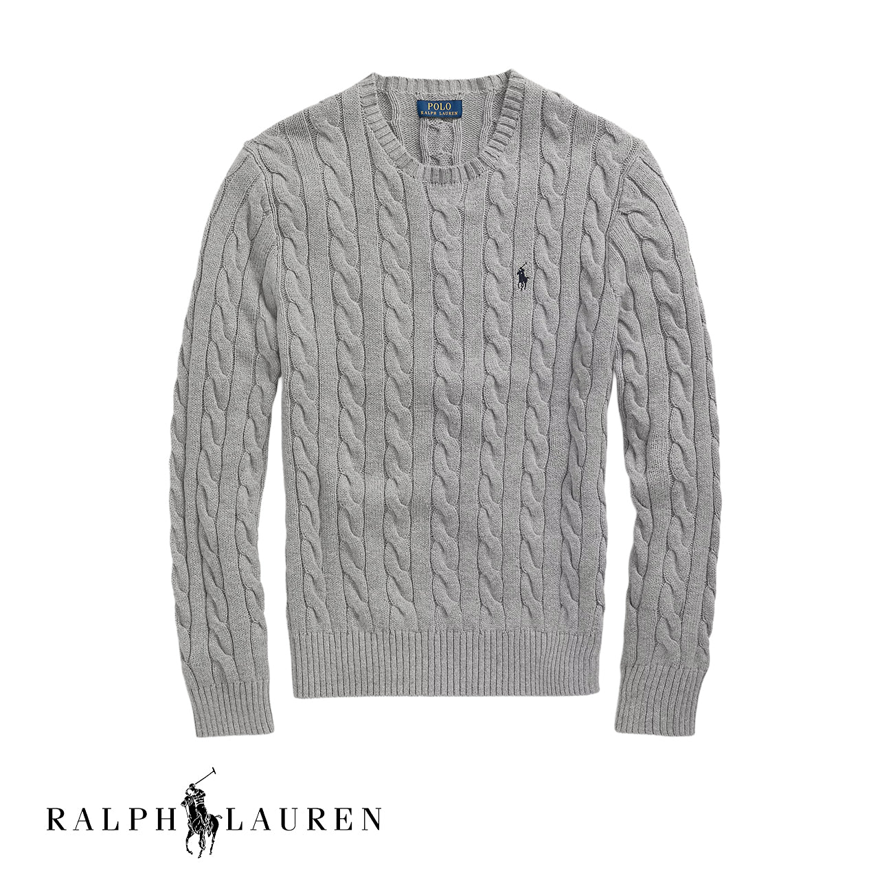 Pull en maille torsadée RL VIP