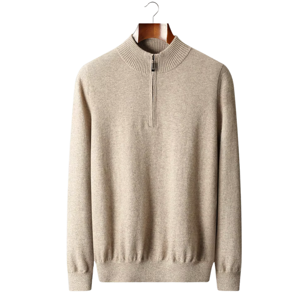PULL SEMI-FERMETURE ÉCLAIR NOBA EN LAINE