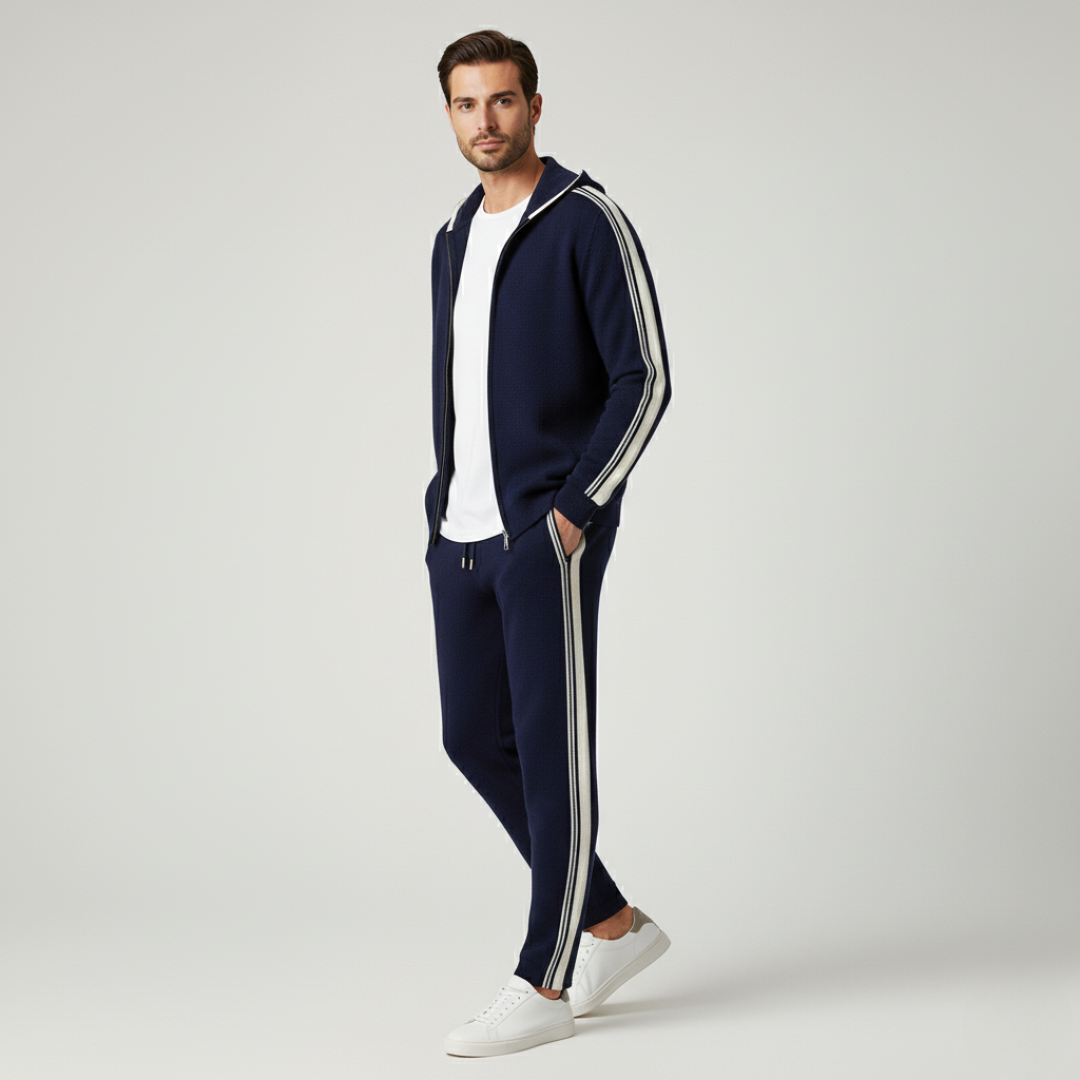100% CASHMERE DAMIEN TRACKSUIT