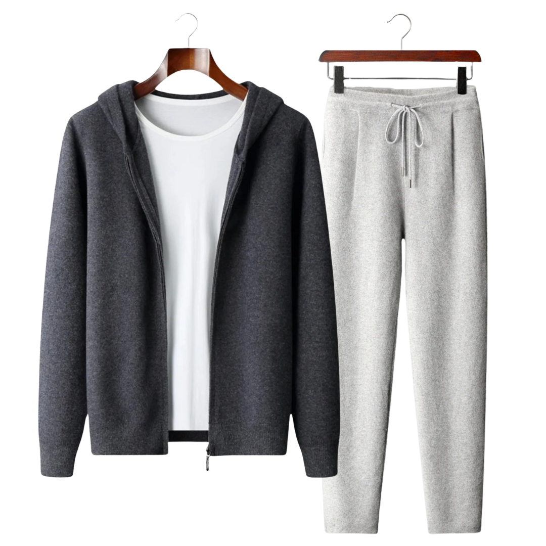 100% CASHMERE LEISURE TRACKSUIT V2