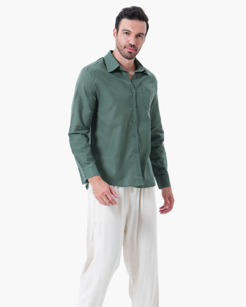 Old Money Linen Combo (Longsleeve) VIP