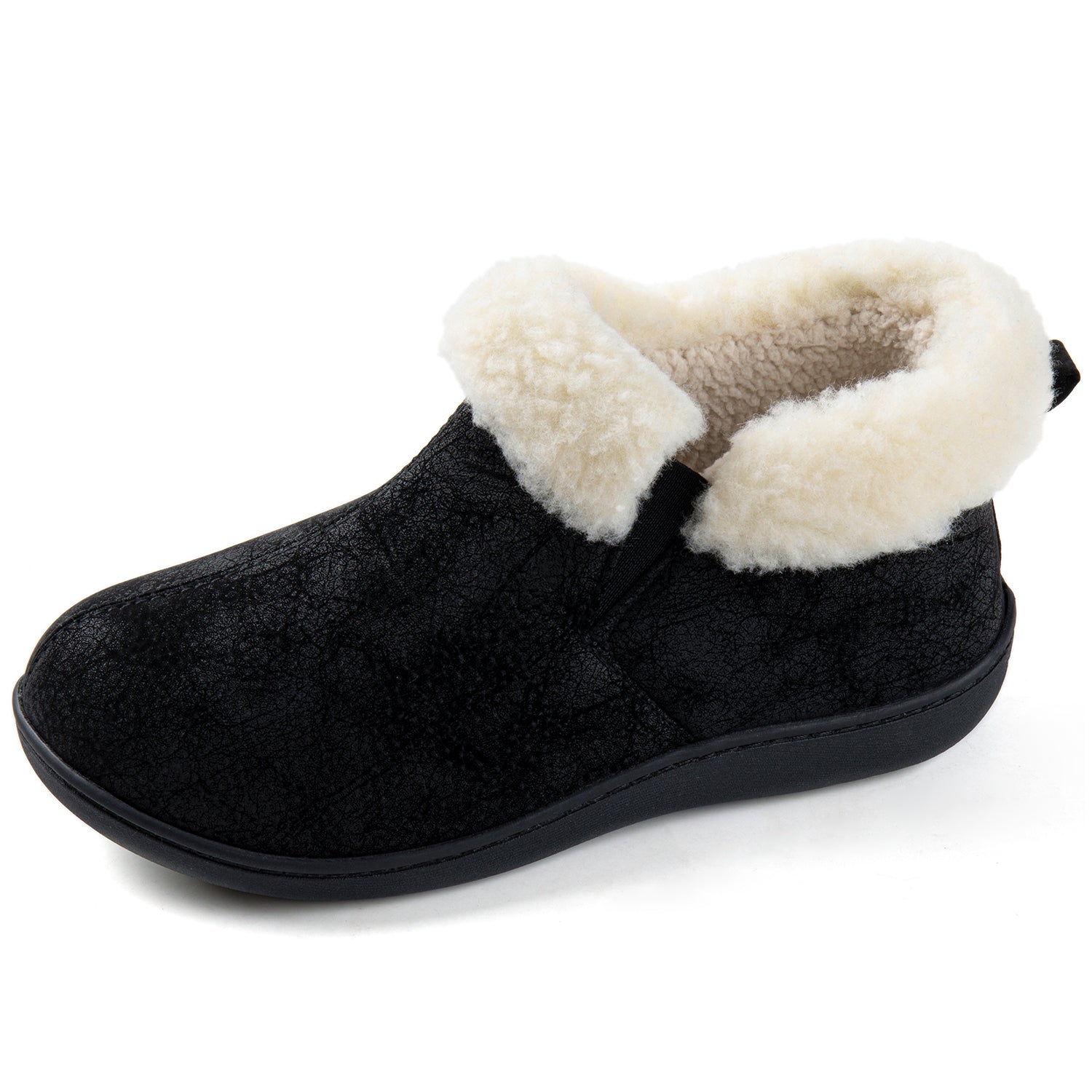 Chaussons bottines en similicuir Sierra RockDove pour femme