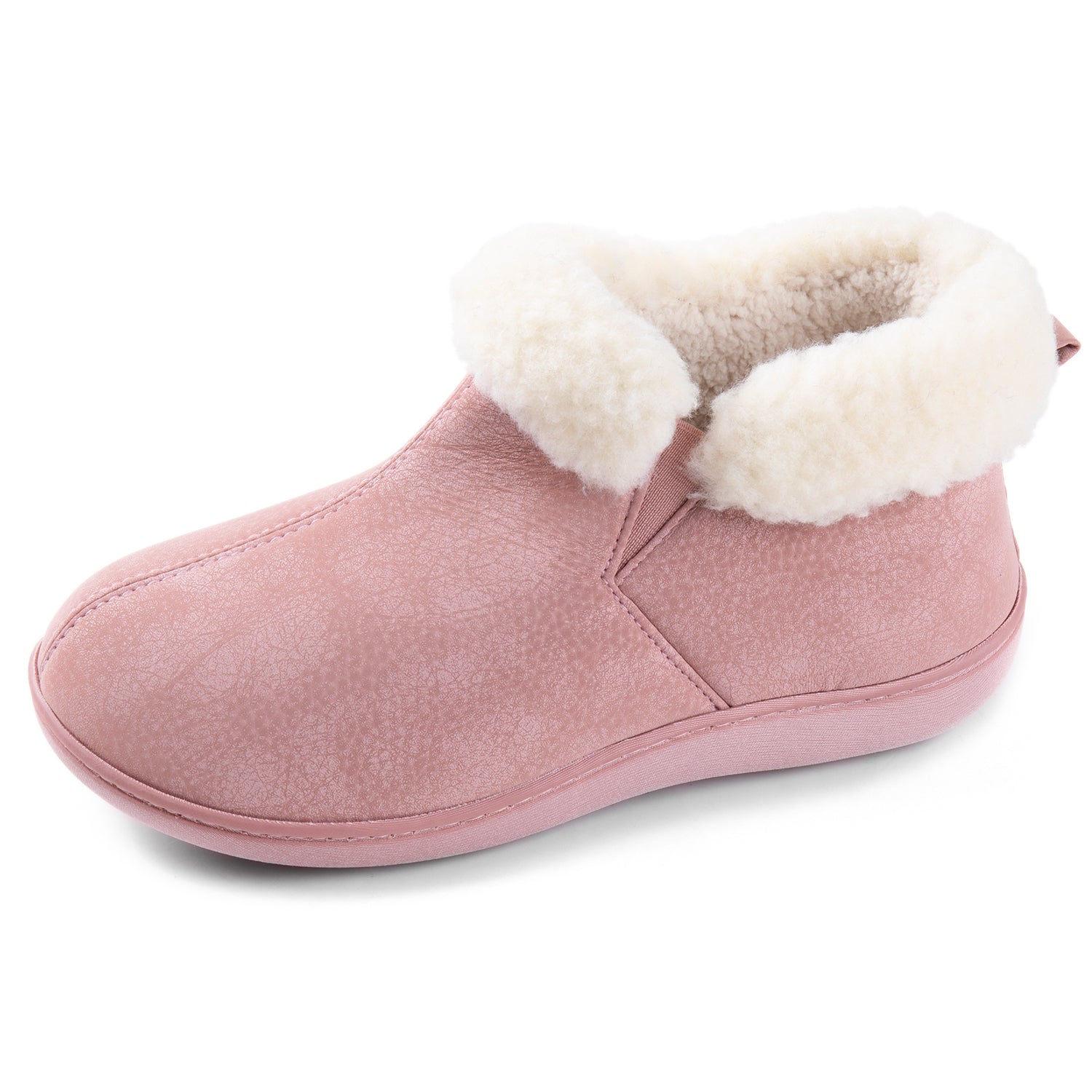 Chaussons bottines en similicuir Sierra RockDove pour femme