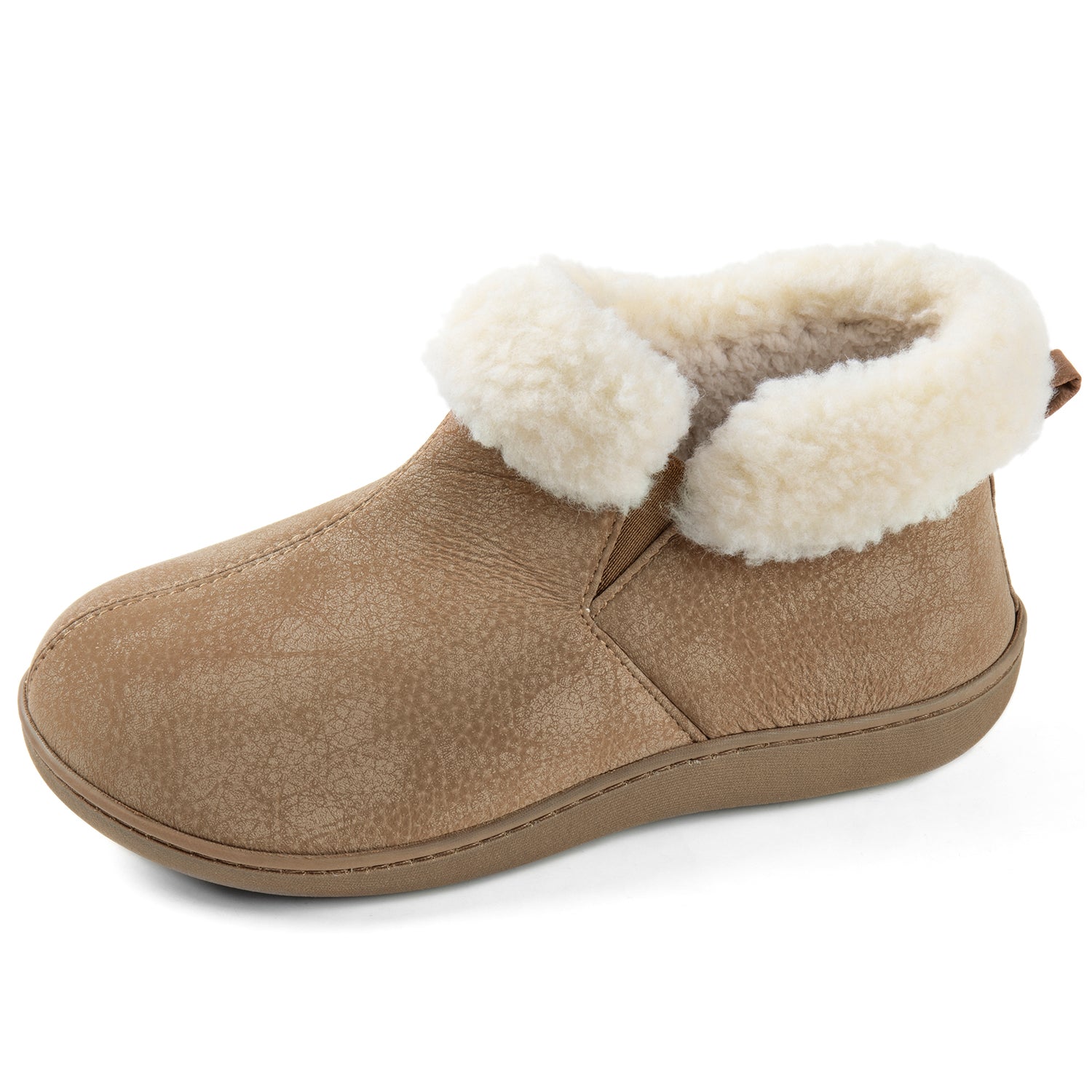 Chaussons bottines en similicuir Sierra RockDove pour femme