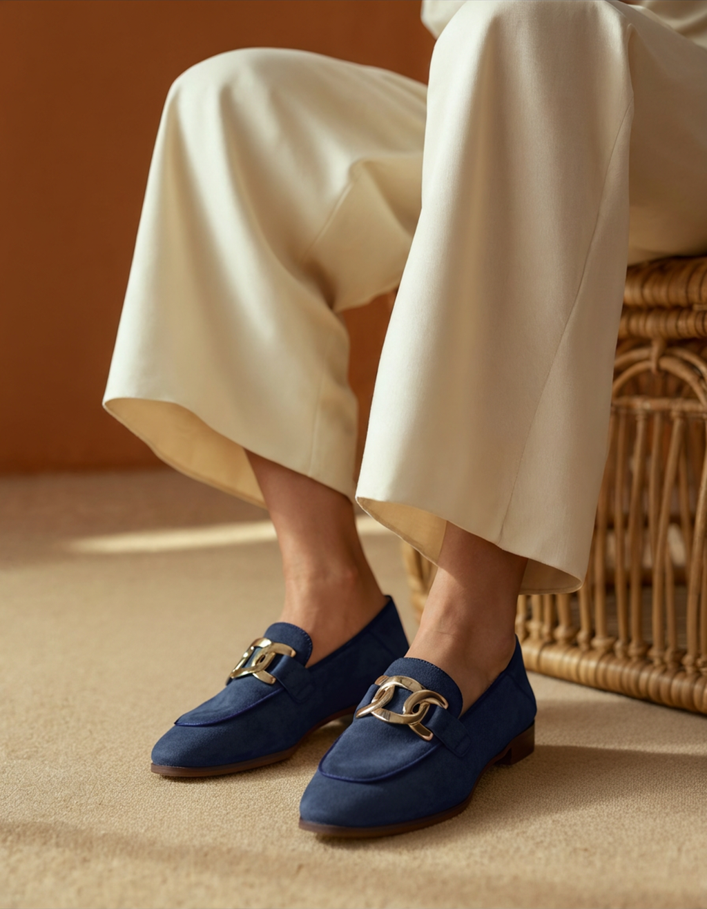 Mocassins Duchess en daim VIP