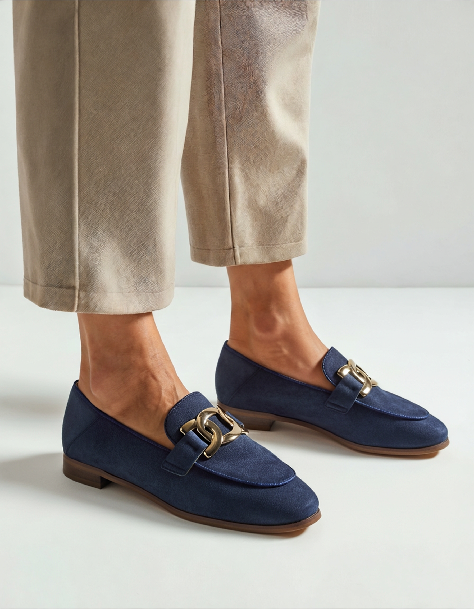 Mocassins Duchess en daim VIP
