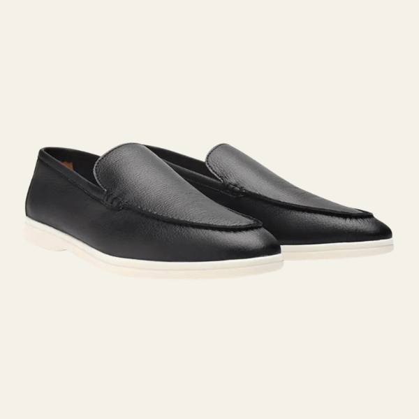 Les mocassins Lisbon en cuir pour yacht